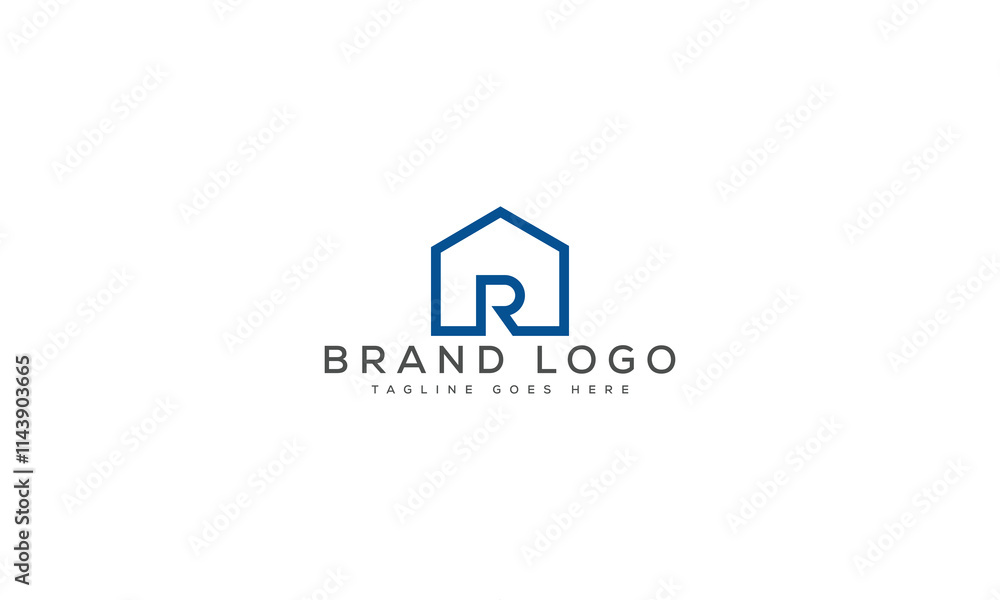 letter R logo design vector template design for brand. letter R logo design vector template design for brand.