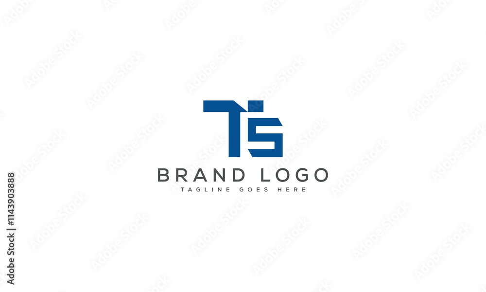 letter TS logo design vector template design for brand. letter TS logo design vector template design for brand.