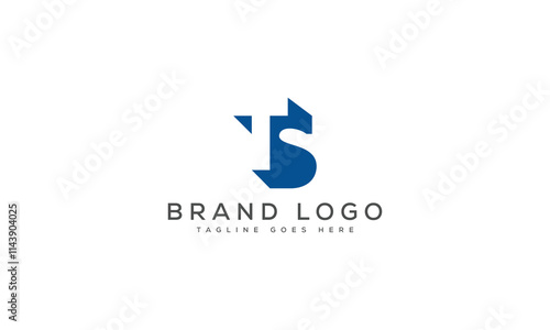 letter TS logo design vector template design for brand.