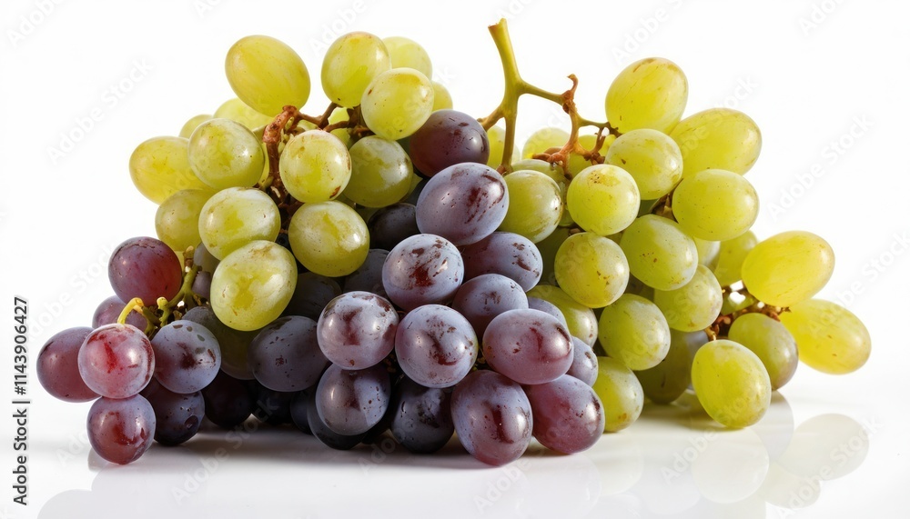 A Bunch of Red and Green Grapes A Bunch of Red and Green Grapes