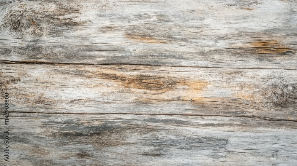 Fototapeta premium Driftwood texture showcasing natural weathering details at a coastal location