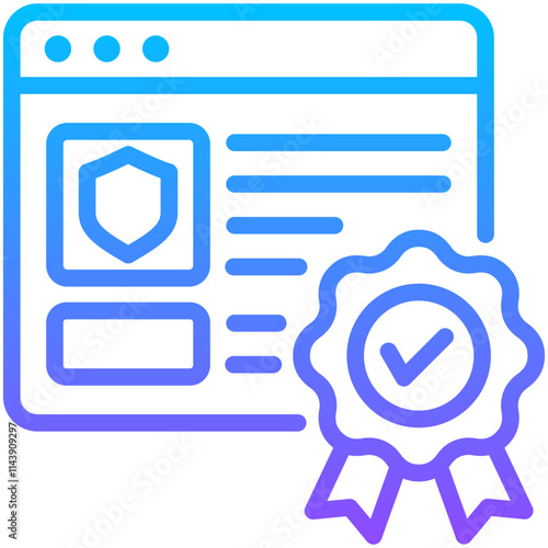 Digital Signature Icon