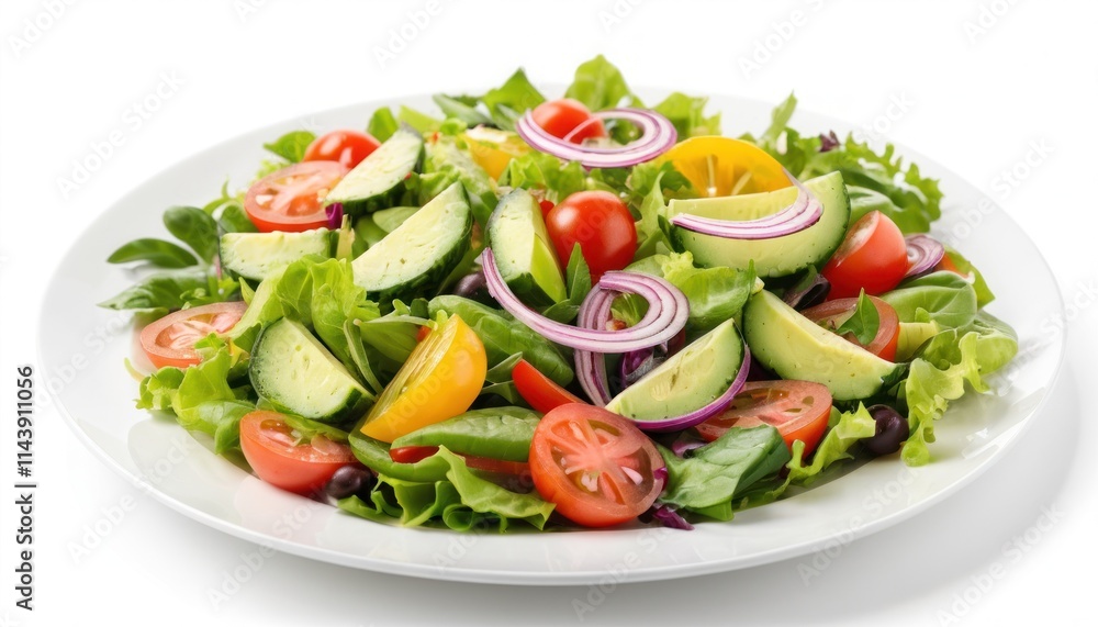 Vibrant Vegetable Salad: A Healthy and Delicious Meal Vibrant Vegetable Salad: A Healthy and Delicious Meal