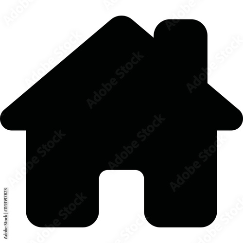 Simple vector icon house
