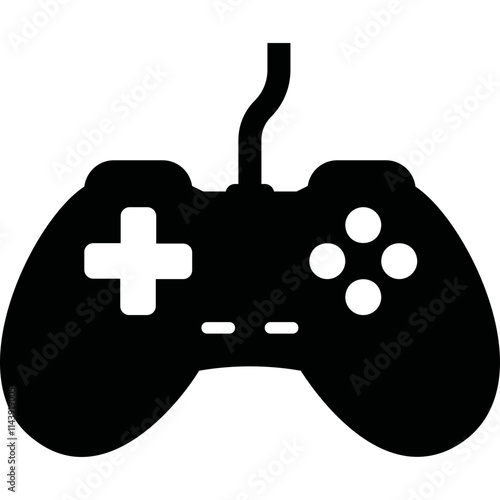 Simple vector icon gamepad