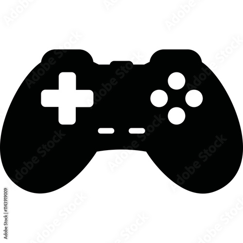 Simple vector icon gamepad