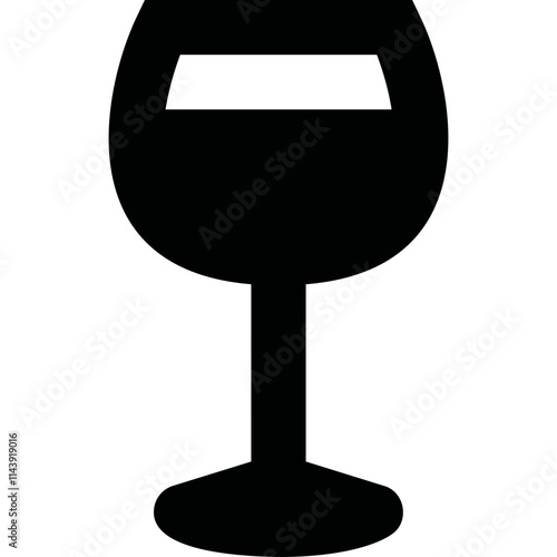 Simple vector icon wine
