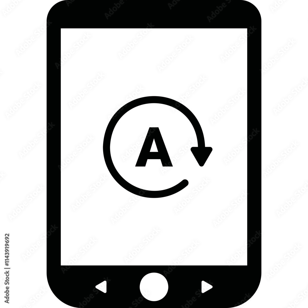 Simple vector icon electronic book Simple vector icon electronic book