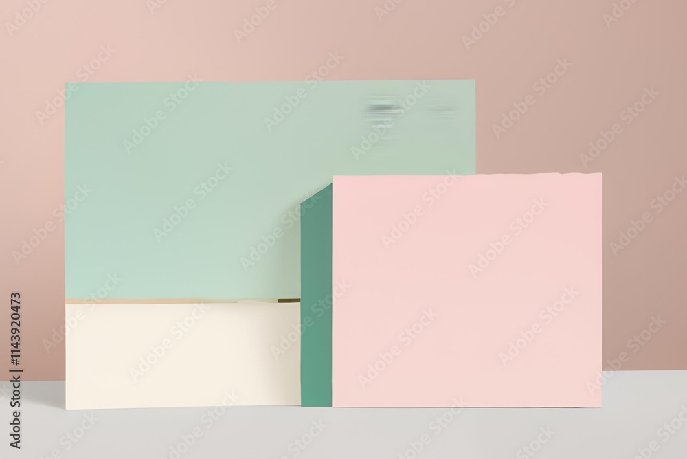 Fototapeta premium Note Design with Blank Space