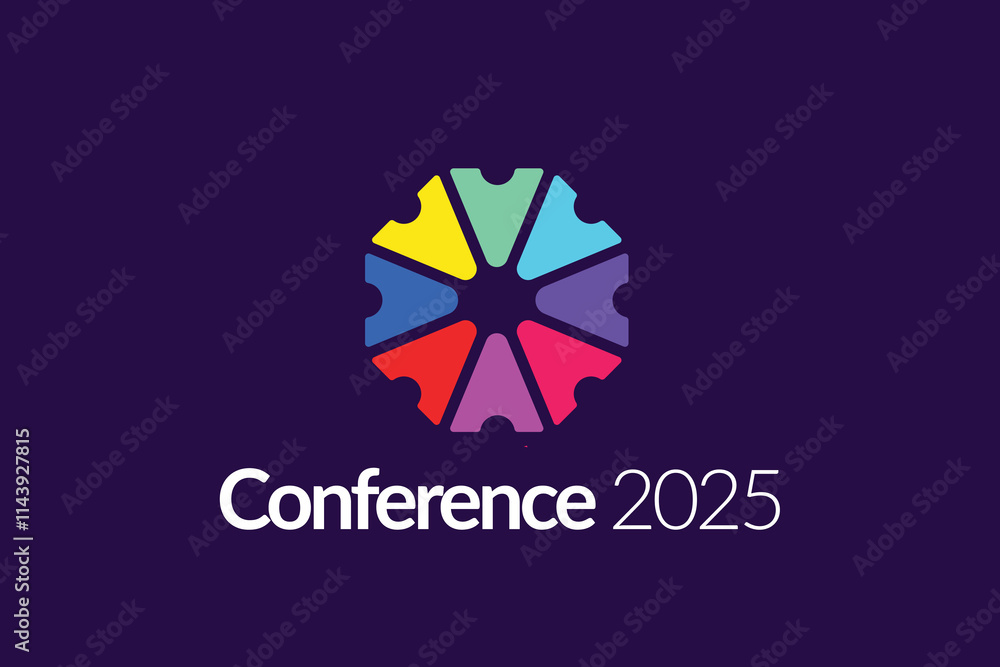 Obraz premium Logo Conference 12_Conference 3