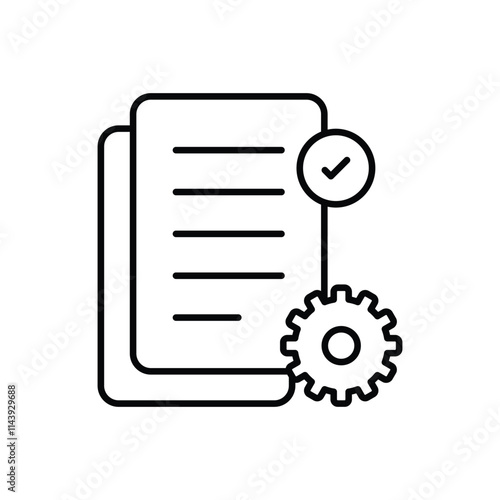 Files Management vector icon