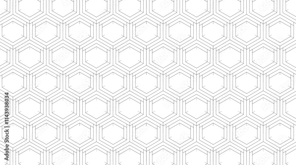 Naklejka premium Pattern design with line | Seamless pattern design with geometric shape | Multiple line pattern design with black-white color