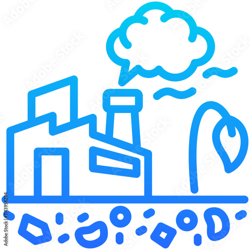Environmental Degradation Icon