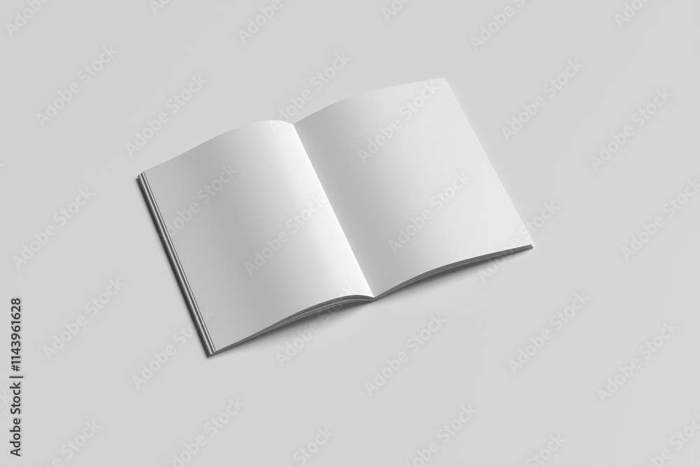 Catalog Magazine Mockup Modeling with Blender 3d Catalog Magazine Mockup Modeling with Blender 3d