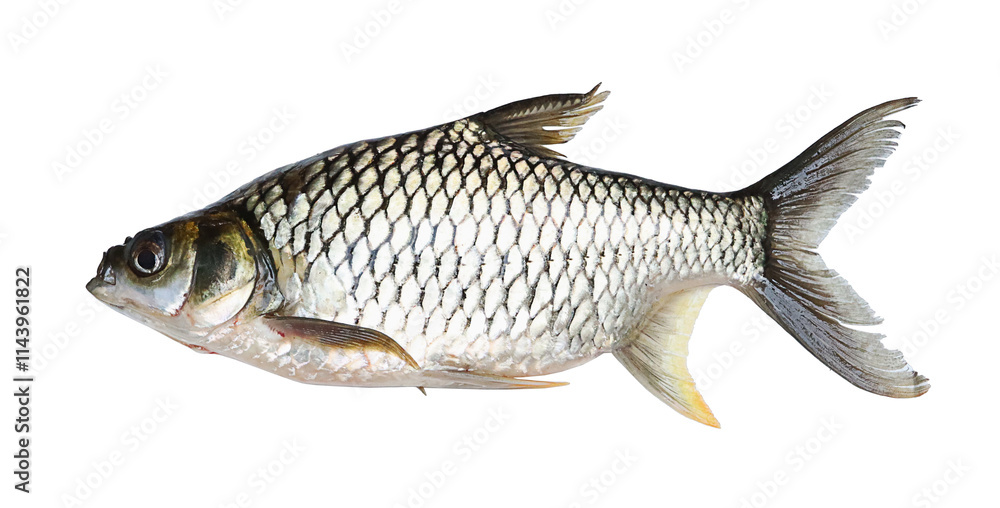 Fototapeta premium carp fish on transparent png