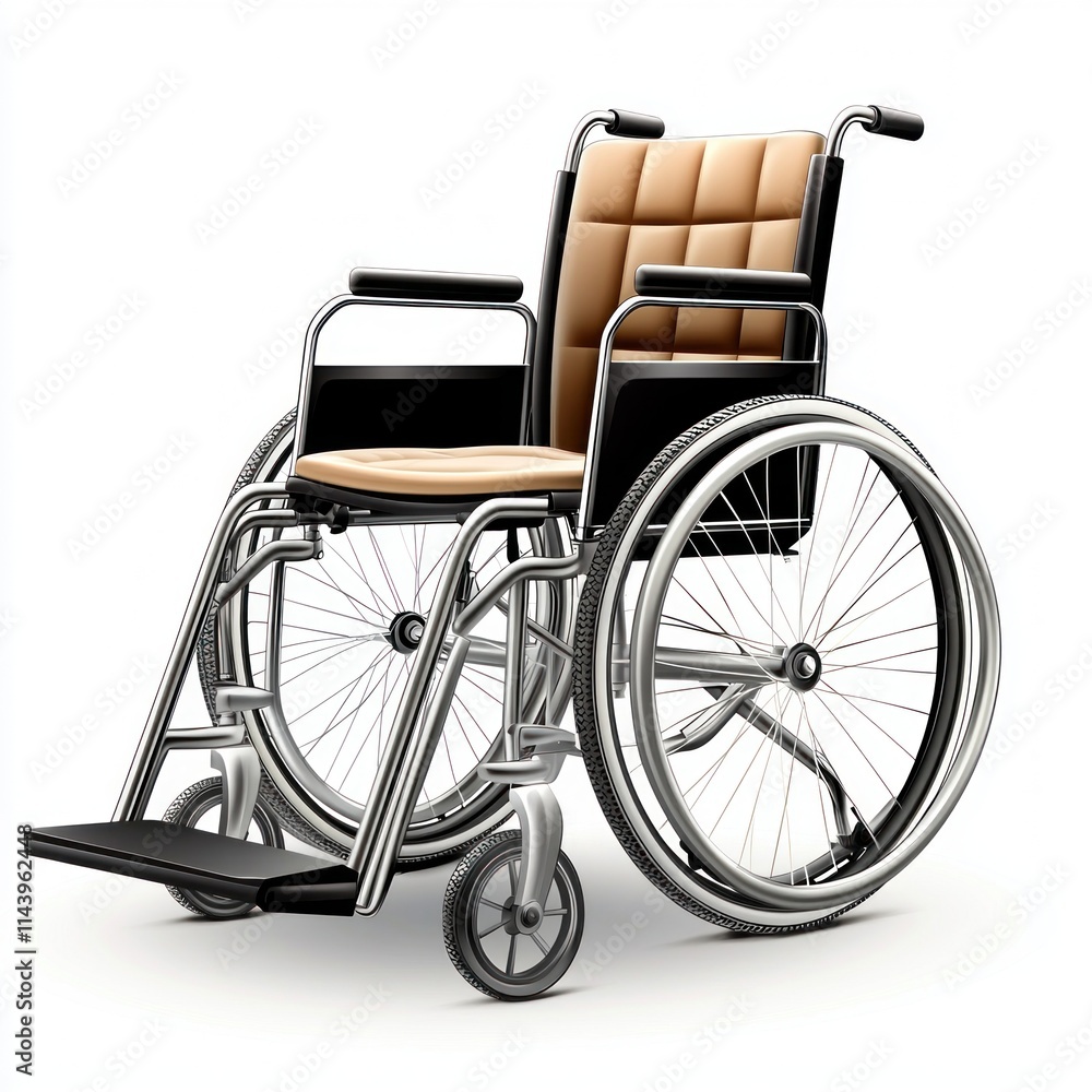 Modern Ergonomic Wheelchair Design with Stylish Upholstery and Durable Framework for Enhanced Mobility and Comfort in Daily Use and Healthcare Settings Modern Ergonomic Wheelchair Design with Stylish Upholstery and Durable Framework for Enhanced Mobility and Comfort in Daily Use and Healthcare Settings