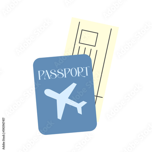 Passport Travel Sticker