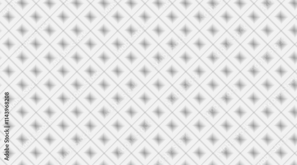 Geometric pattern design with diamond vector shape | Seamless pattern for texture, fabric, banner, poster, presentation, flyer, decorative use | Minimal abstract background with white colour Geometric pattern design with diamond vector shape | Seamless pattern for texture, fabric, banner, poster, presentation, flyer, decorative use | Minimal abstract background with white colour