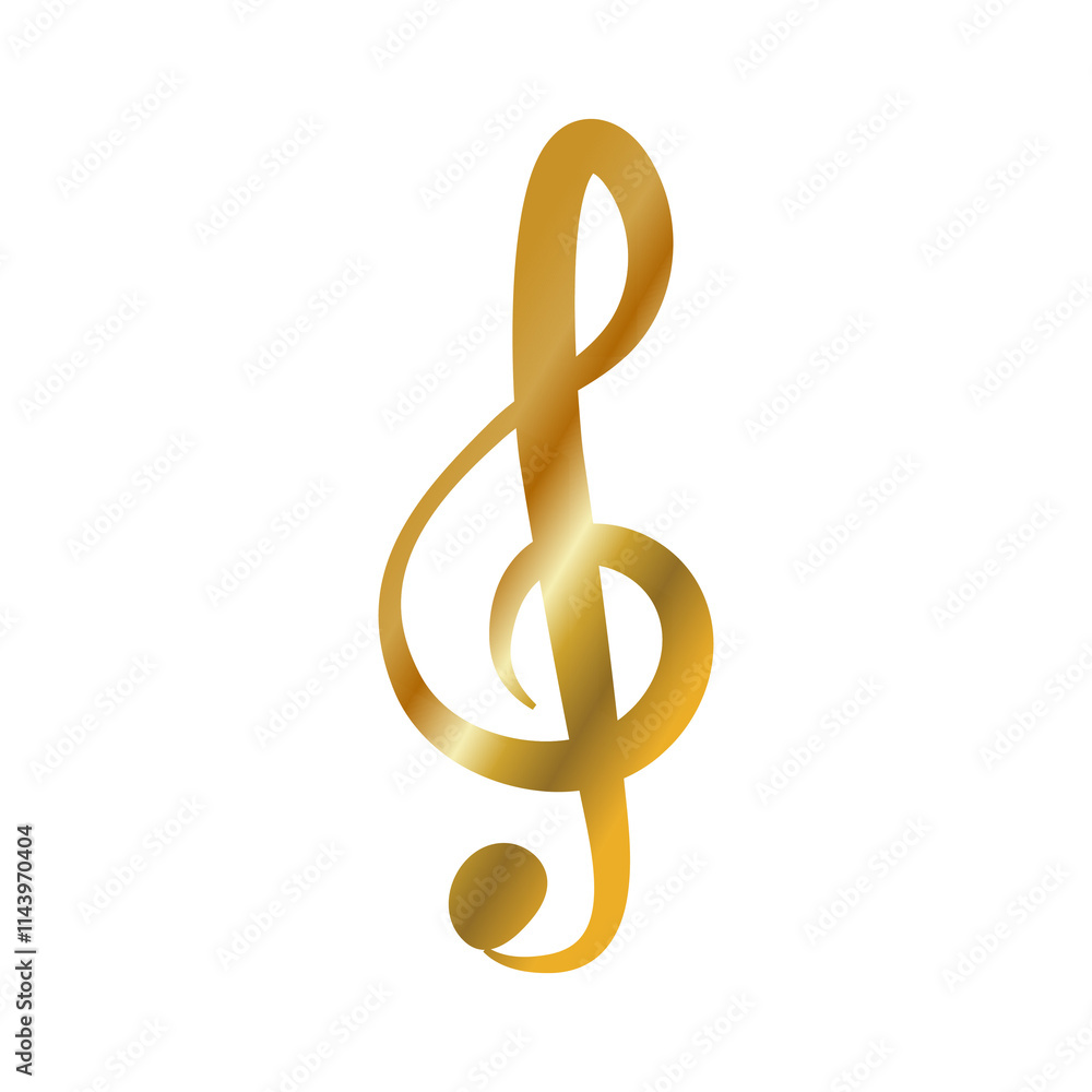 Gold note vector icons on a white background Gold note vector icons on a white background