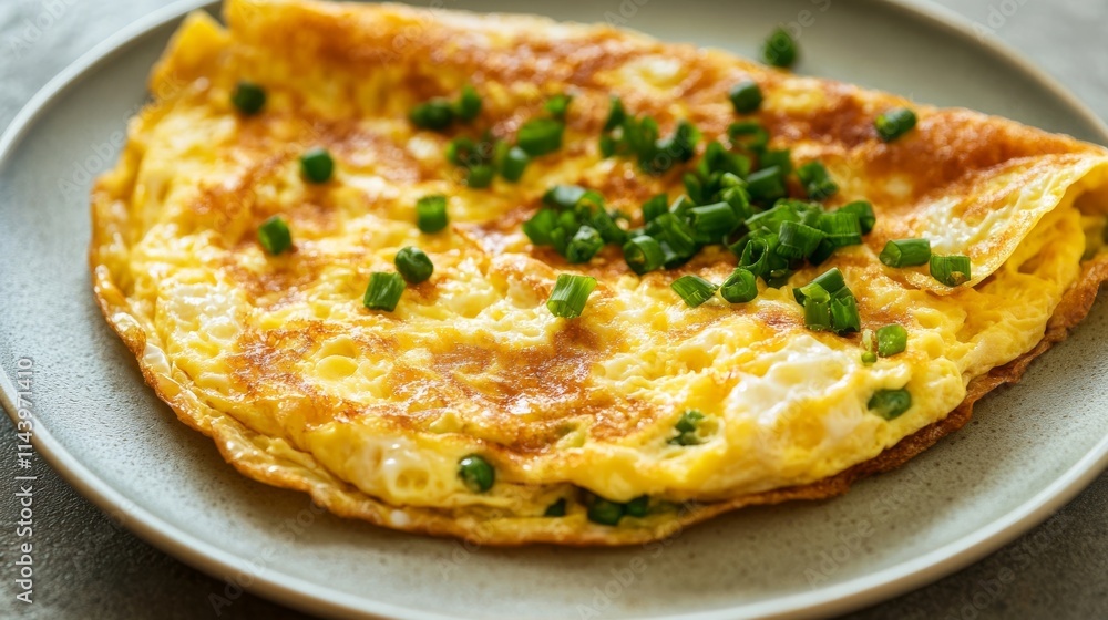 Omelet with fried eggs and veggies, food background. Omelet with fried eggs and veggies, food background.