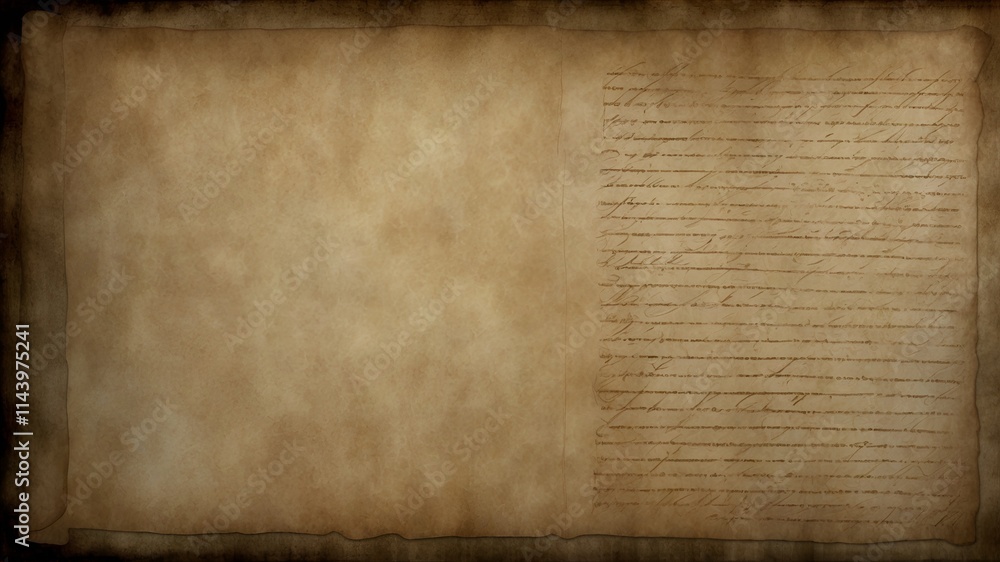 Fototapeta premium old paper with a paper