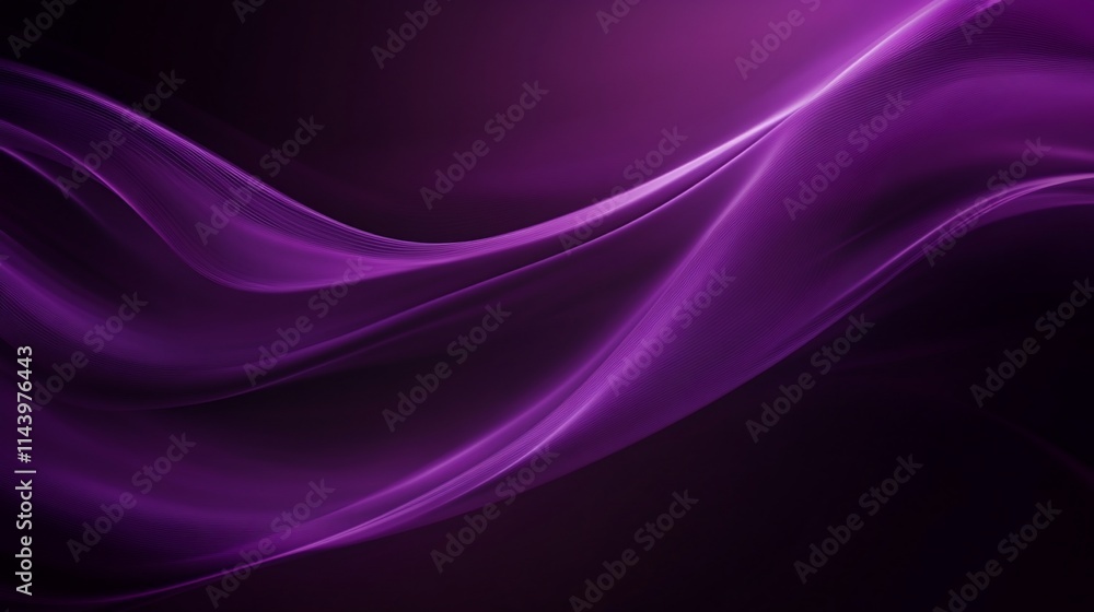 Abstract purple flowing wave background. Abstract purple flowing wave background.