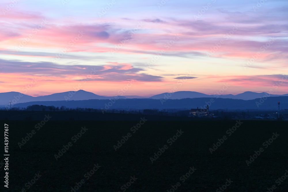 Czech beauty landscape , beskydy mountain , panoramic , lysa Mount Czech beauty landscape , beskydy mountain , panoramic , lysa Mount