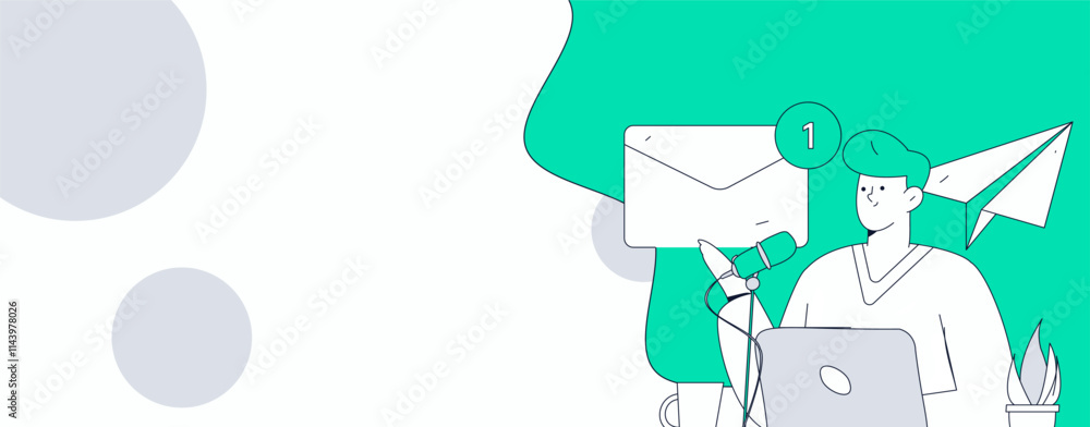 Flat vector illustration of business people operating work scene
Flat vector illustration of business people operating work scene