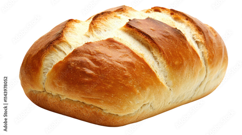 Freshly Baked Bread Loaf with a Crusty Top Perfect for Gourmet Dishes and Home Baking Enthusiasts. Freshly Baked Bread Loaf with a Crusty Top Perfect for Gourmet Dishes and Home Baking Enthusiasts.