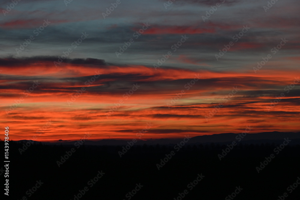 red sunset sky background natural red sunset sky background natural