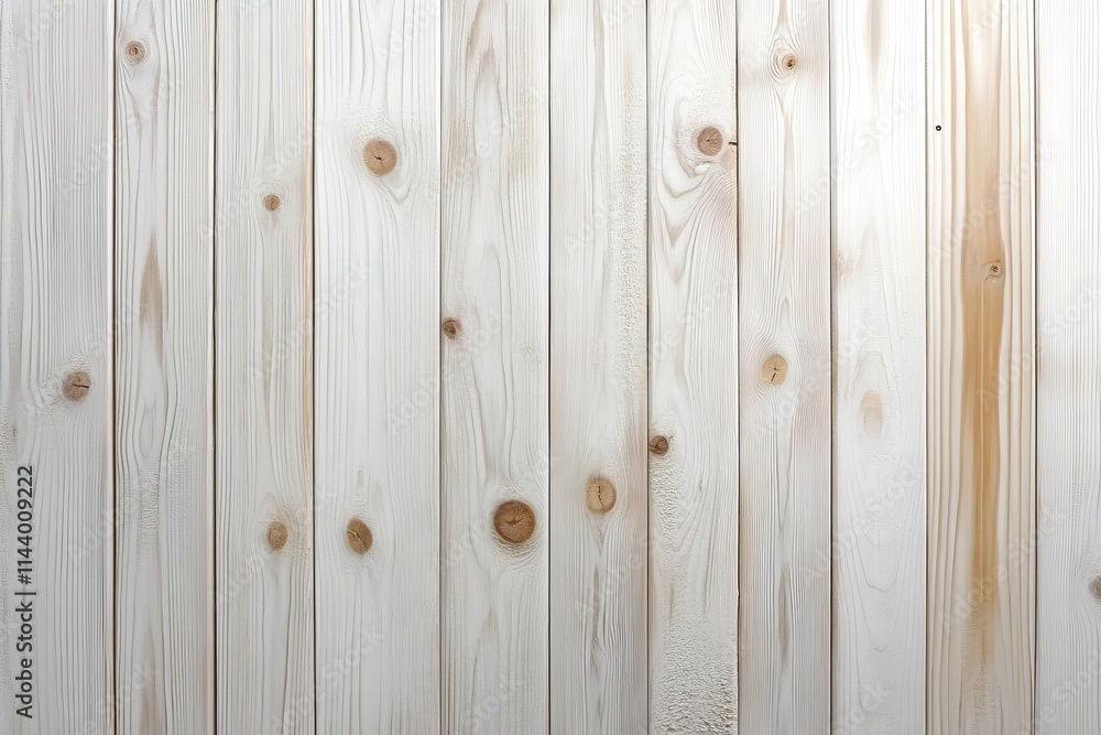 Natural light wooden paneling with visible knots and grains in a seamless arrangement for interior design Natural light wooden paneling with visible knots and grains in a seamless arrangement for interior design