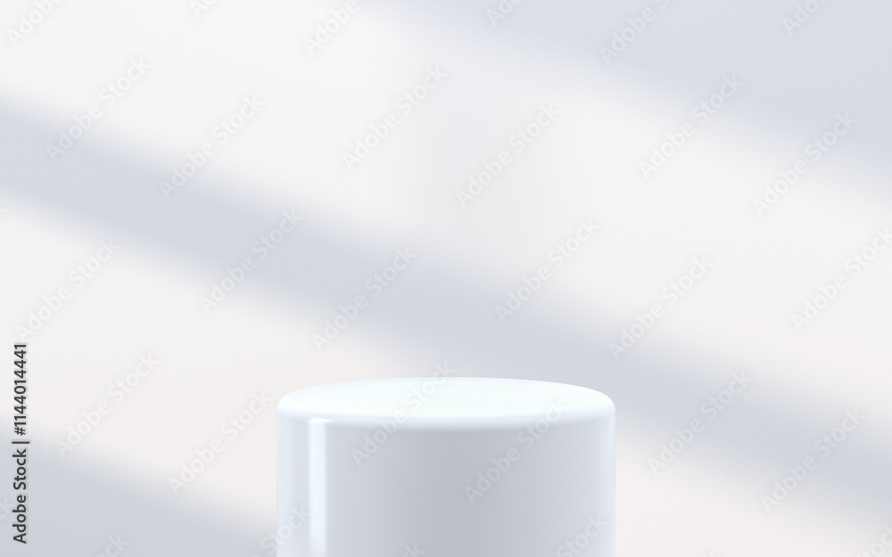 3d podium and white background. 3d podium and white background.