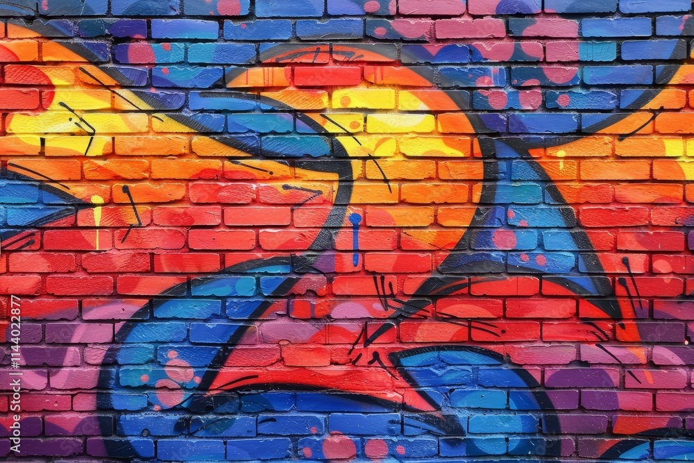 Abstract graffiti wall design a creative backdrop for artistic pop art inspiration Abstract graffiti wall design a creative backdrop for artistic pop art inspiration