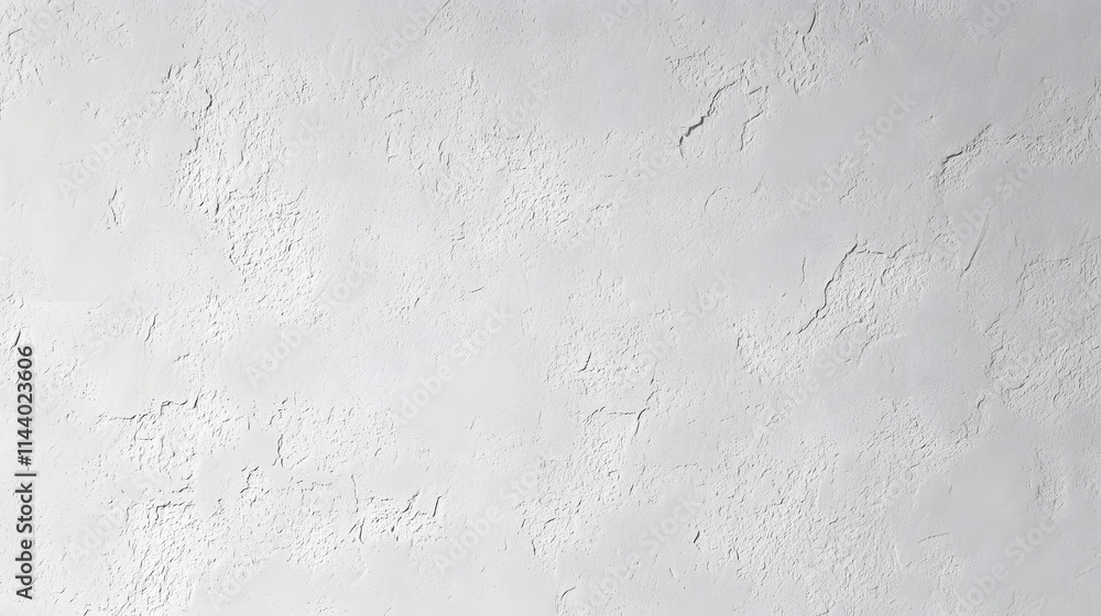 Fototapeta premium Light Gray Stucco Texture Background. Premium White Wallpaper with copy-space.