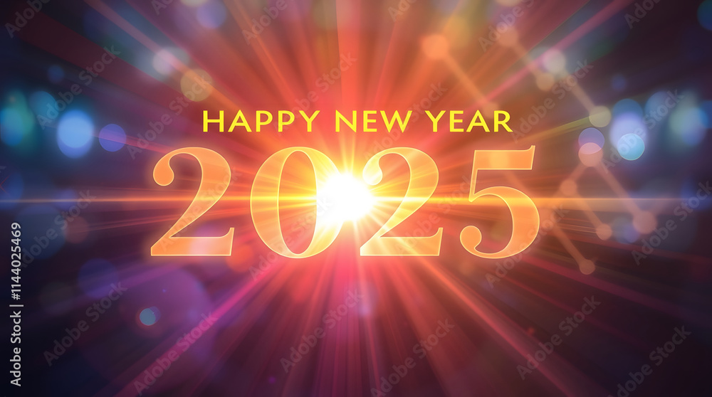 Happy new year 2025 card template Happy new year 2025 card template