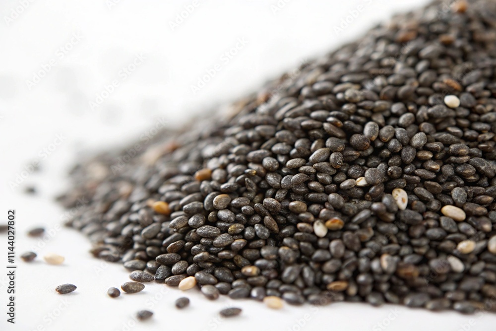 Food isolated on white background