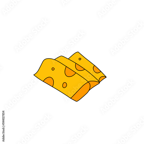 cheese slice vector