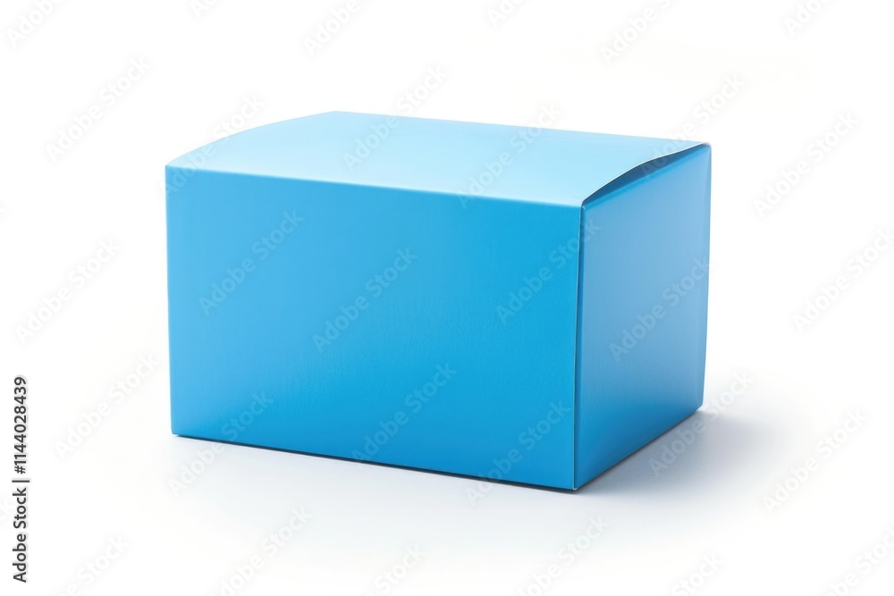 Talking Box. Blue Speech Bubble isolated on White Background Talking Box. Blue Speech Bubble isolated on White Background