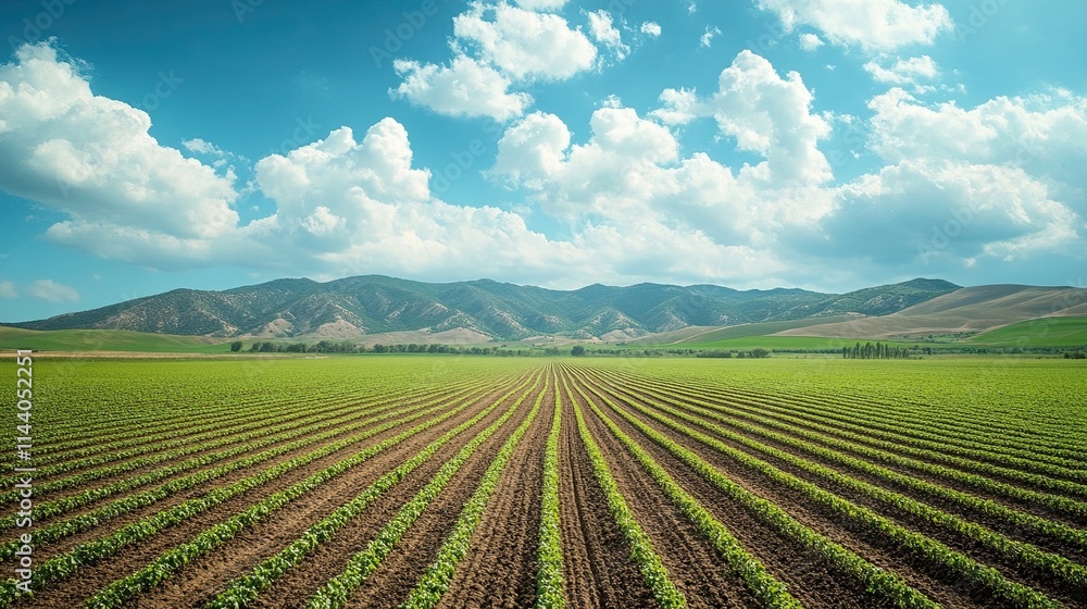 Field digital grid connection showcasing smart agriculture productivity where data points sensors automated systems work together to optimize farming processes improve crop yield outcomes Field digital grid connection showcasing smart agriculture productivity where data points sensors automated systems work together to optimize farming processes improve crop yield outcomes