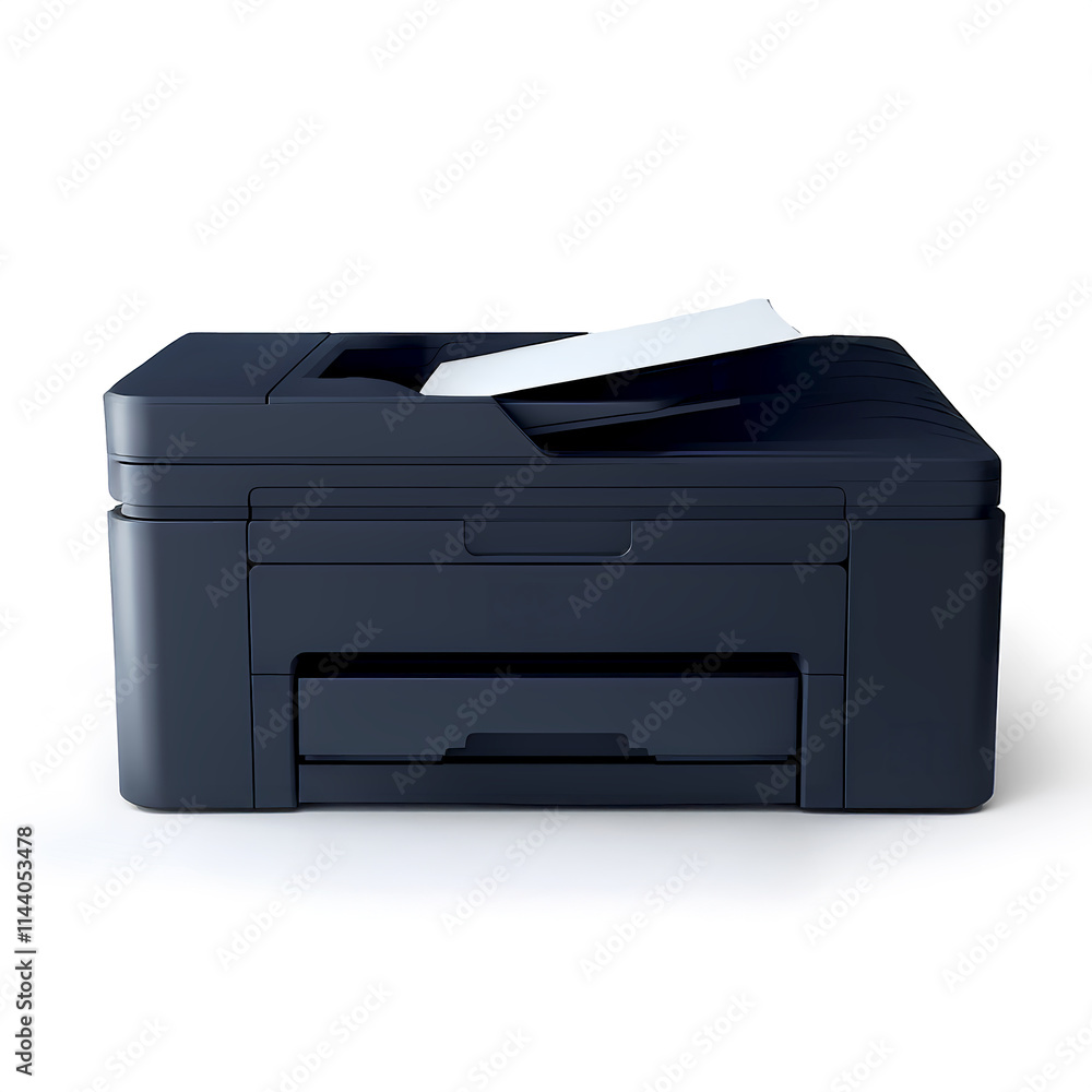 Printer isolated on white background Printer isolated on white background
