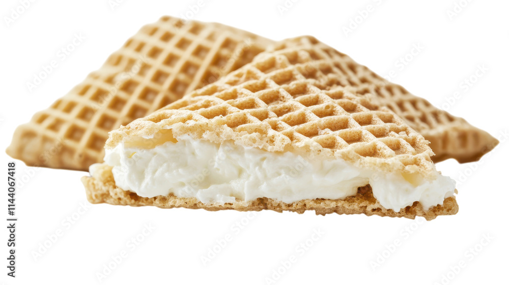 A Crispy Wafer with Cream Filling Perfect for Dessert and Snack Recipes, Ideal for Baking and Culinary Use. A Crispy Wafer with Cream Filling Perfect for Dessert and Snack Recipes, Ideal for Baking and Culinary Use.