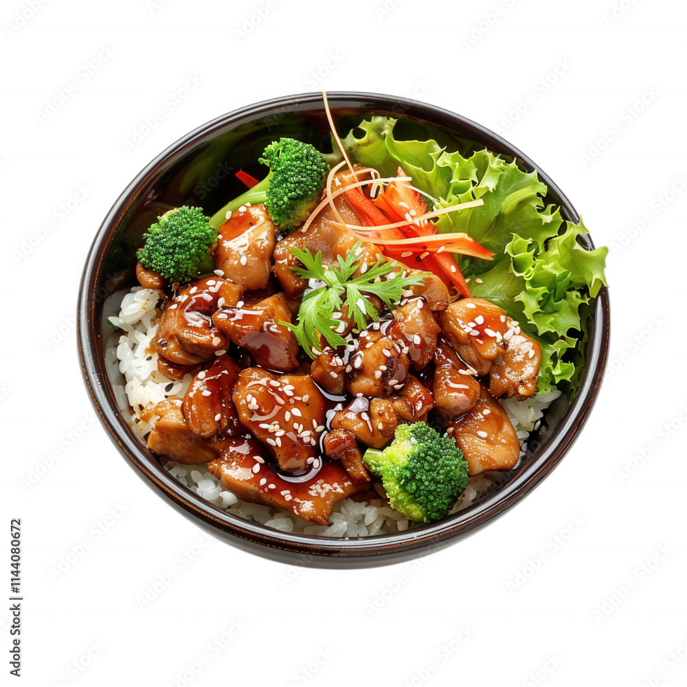 Teriyaki Chicken Rice Bowl - A Delicious and Healthy Meal Teriyaki Chicken Rice Bowl - A Delicious and Healthy Meal