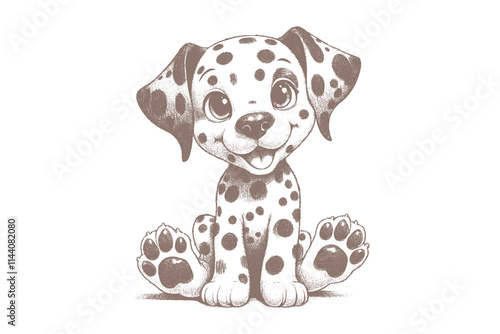 Dalmatian dog vector | dog vector | dog illustration | dog silhouette | dog tattoo | dog engraving | dog