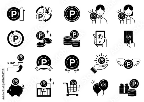 ポイント活用アイコン02　Point Utilization Icons