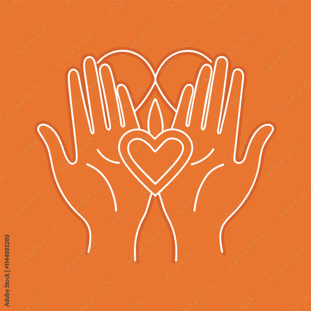 Fototapeta premium lovers holding hands, friendship, attachment, handshake, holding tightly, love, compassion, marry