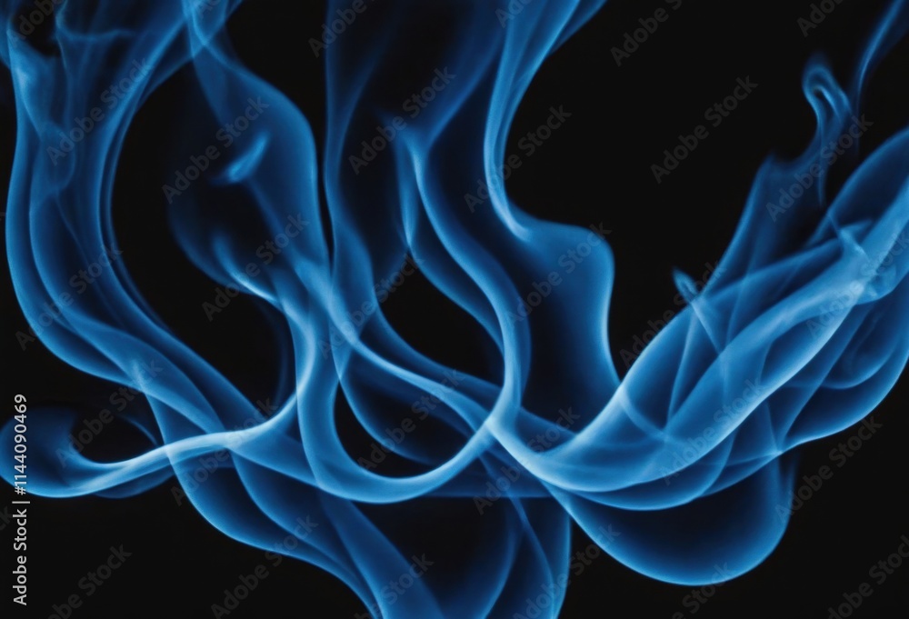 A dramatic image of swirling smoke and flames A dramatic image of swirling smoke and flames