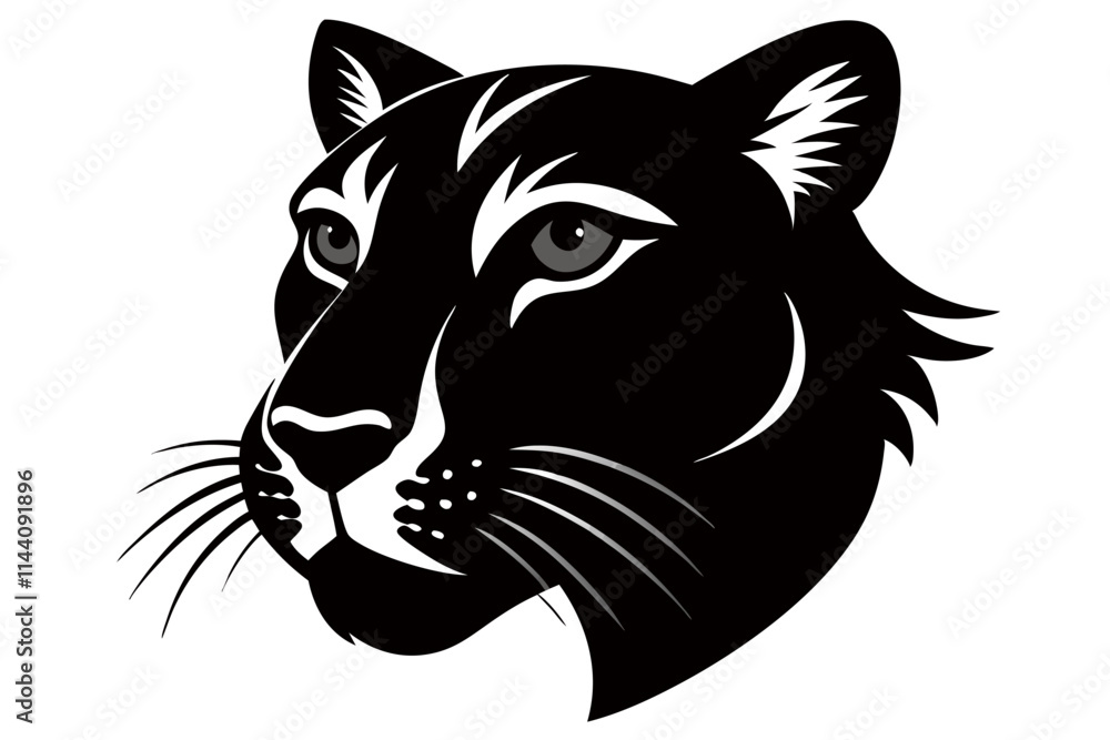 Obraz premium Wild Animal Silhouette Illustrations: Stunning Wildlife Designs for Art and Projects