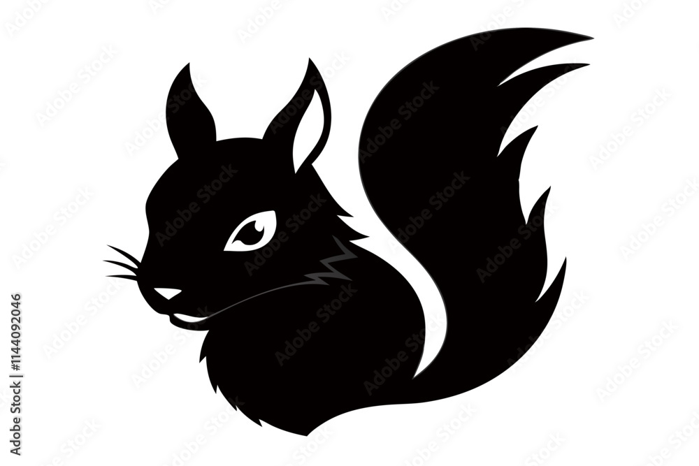 Obraz premium Wild Animal Silhouette Illustrations: Stunning Wildlife Designs for Art and Projects