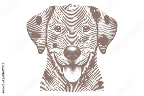 dog vector illustration photo