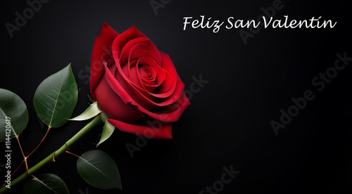 Plantilla tarjeta de felicitacion del 14 de febrero dia de san valentin, dia de los enamorados photo